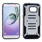 Wholesale Samsung Galaxy S7 Cool Hybrid Case (Silver)